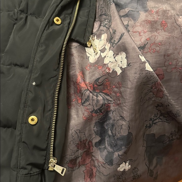 Cole Haan Women's Black Long Puffer Jacket - Picture 9 of 9